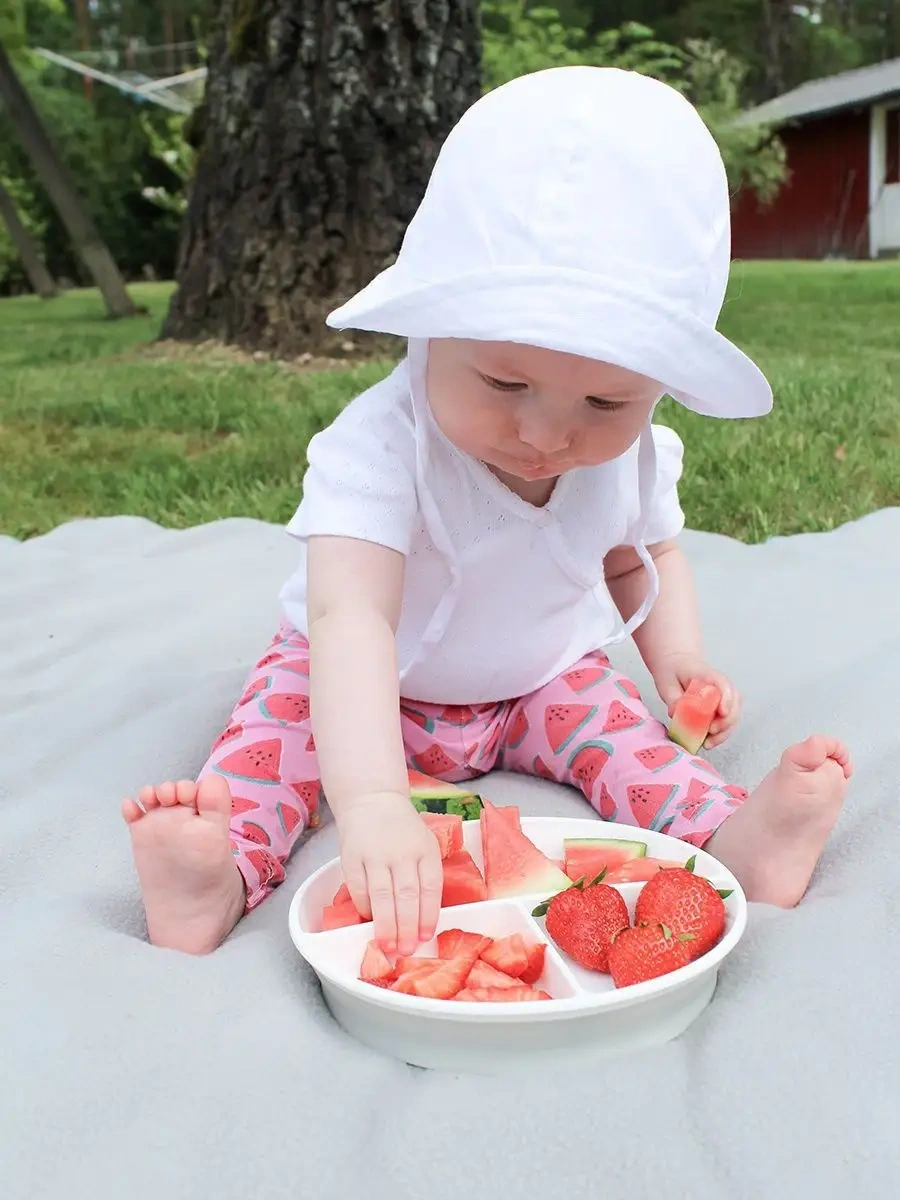 Twistshake Bölmeli Çocuk Mama Tabakları, 6 Aydan İtibaren. 6949150 Beyaz