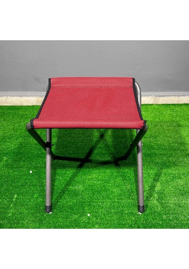 Argeus Katlanabilir Pedli Tabure Bordo Çok Renkli