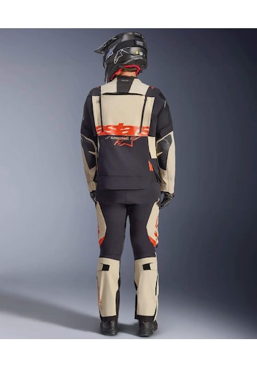 Alpinestars Halo Pro Ds Korumalı Motosiklet Montu Krem Siyah
