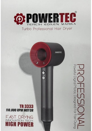 Powertec TR-3333 Plazma Fön Makinesi