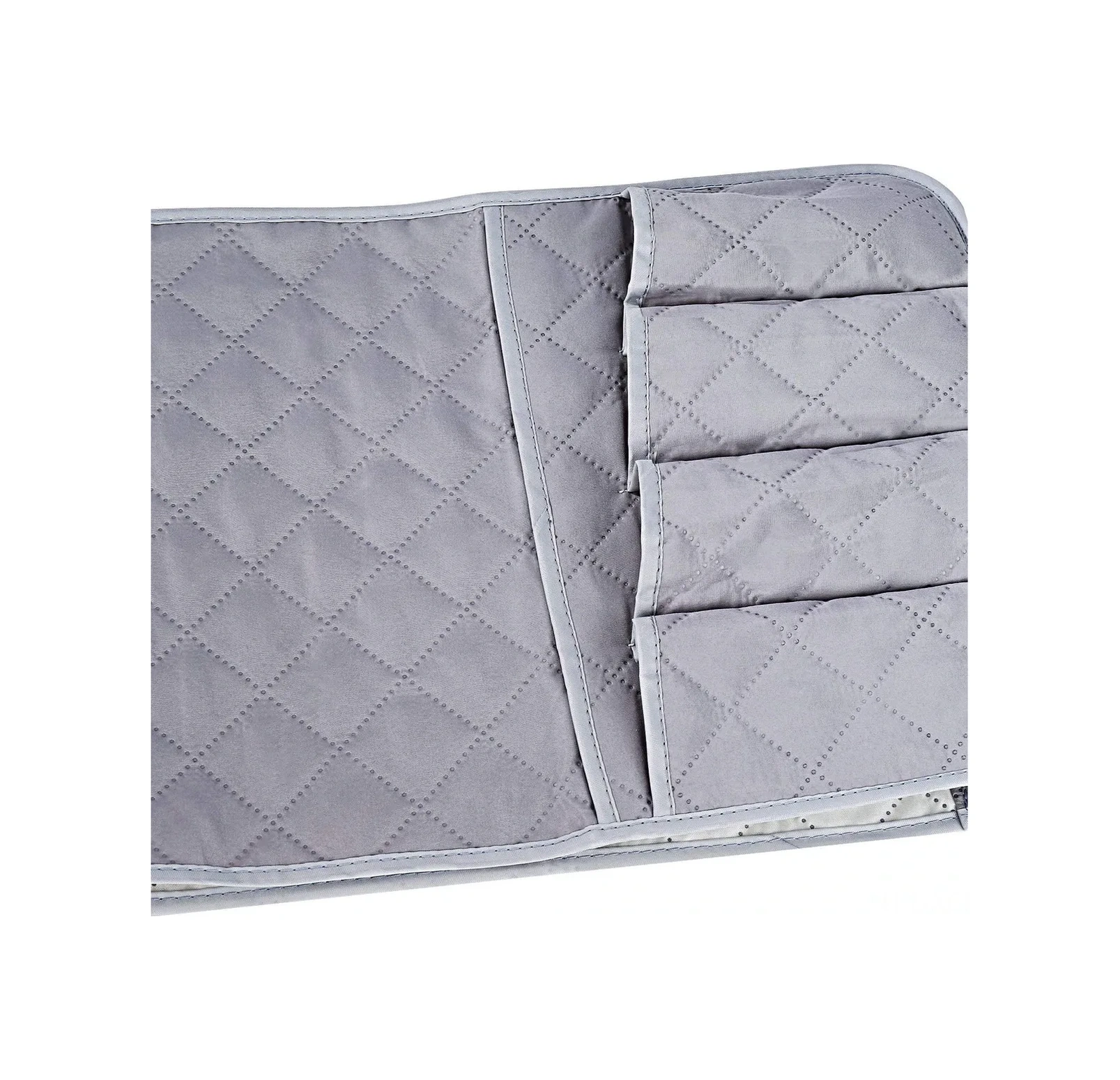 Konesam Kumaş Sandalye Koltuk Sandıkı - 5 Cepli Tv Kumanda, Kitap, Telefon Organizatörü - Dayanıklı Poliester - 88x33 Cm Diğer