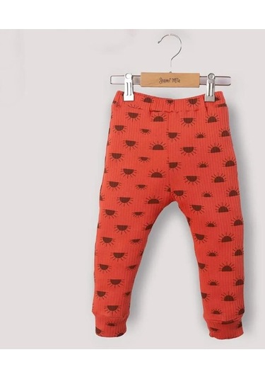 Baskılı Fitilli Çocuk Alt Üst Takım 001