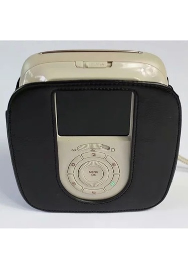 Cbtx Fuji Instax Square Sq20 Pu Deri Kamera Koruyucu Kapak - Siyah