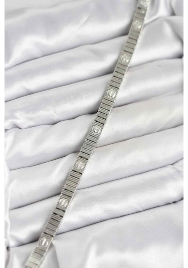 Gümüş Renk Vıp Seri Bileklik Çok Renkli