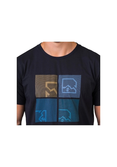 Hannah Ramone Erkek Outdoor T-shirt 10040974hhx Antra Antrasit