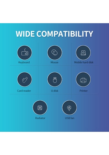 Yaleker Usb2.0 4 Port Hub Dönen Usb Hub, Bilgisayar Klavye Fare Usb Çevirici, 480mbps Hızlı Veri Aktarımı, Dizüstü Masaüstü Uyumlu