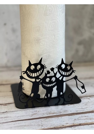 Goodloftfamily Mutfak İçin Masaüstü Kağıt Havlu Tutucu 195614073 Siyah