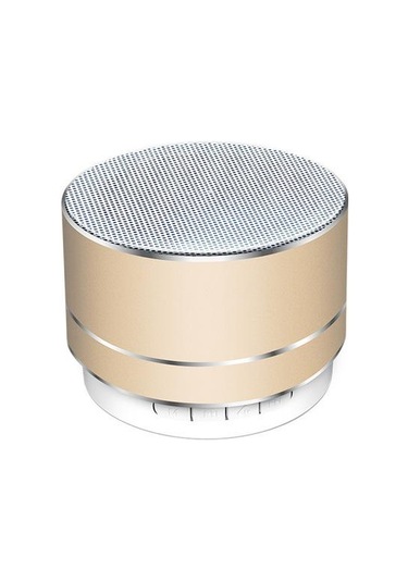 Taşınabilir Metal Subwoofer Kablosuz Bluetooth Hoparlör Bilgisayar Mini Bluetooth Ses Mp3 Müzik Çalar