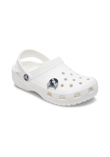 Crocs Jibbitz Charms 1 Adet Unisex Trend Siyah-beyaz