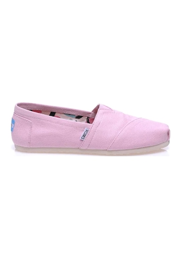 Toms Düz Pembe Kadın Bez Espadril 10004970 Pembe