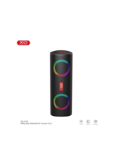 Rgb Işıklı 1200mah Şarj Edilebilir 5w Kablosuz Bluetooth Hoparlör F43