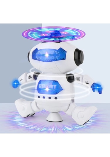 Dans Eden Robot Pervaneli Sesli Işıklı 20 Cm