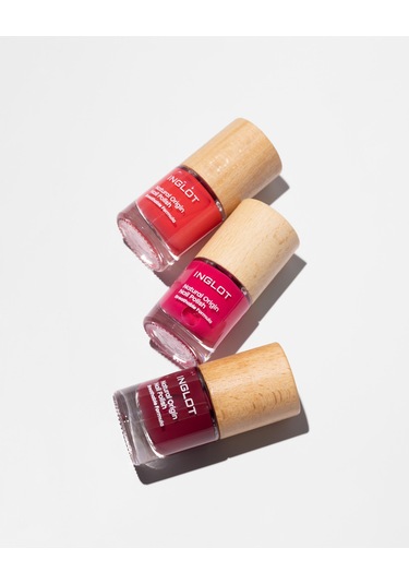 Inglot Natural Origin Nail Polish Marry Raspberry 016