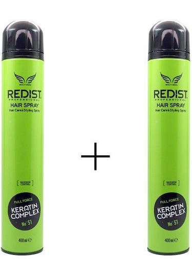 Redist Full Force Keratin Complex Saç Spreyi 2 x 400 ML