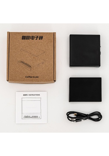 Suntek Mutfak Kahve Terazisi Yeni Eve Taşınma Hediyeleri Siyah Siyah