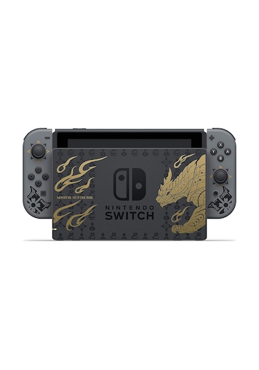 Nintendo Switch Monster Hunter Rise Deluxe Edition Oyun Konsolu (Distribütör Garantili)