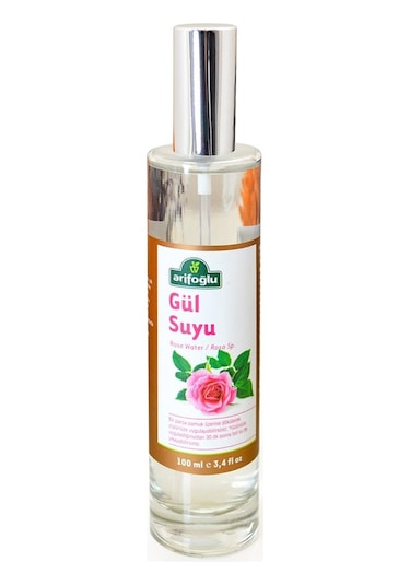 Arifoğlu Gül Suyu Cam Şişe Sprey 100 ML