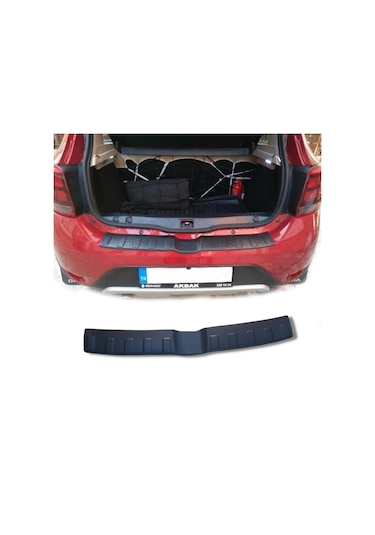 Dacia Sandero Stepway 2013-2019 Arka Tampon Eşiği Koruması Plastik