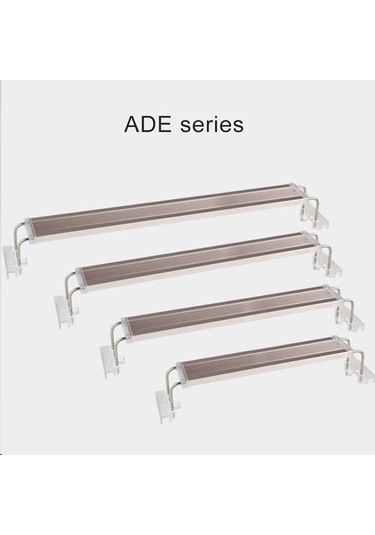 Silkroadselect Huoxun Shop A Ade-200c Stili Akvaryum Led Ade Aydınlatma Lambası, Su Bitkili Akvaryum Led Işık, 220v Akvaryum Led Işık, Ultra Ince Yetiştirme Aydınlatma Lambası Beyaz