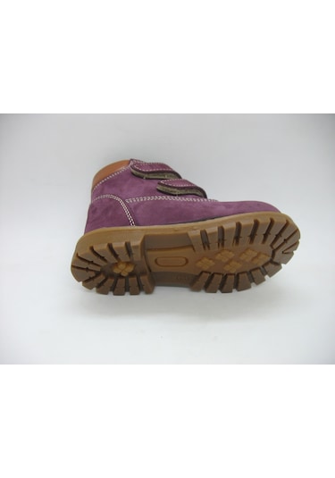 Toddler 00206 Deri Ortopedik Destekli Bot 21-25 Mor