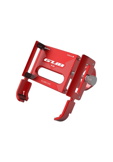 Gub P30 Alüminyum Bisiklet Telefon Tutucu Kırmızı Kırmızı