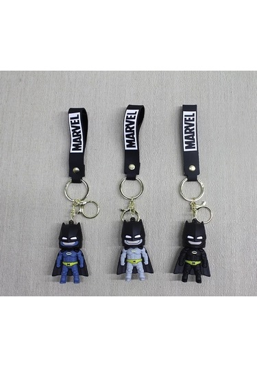 Batman Silikon Anahtarlık Alk4276 Çok Renkli