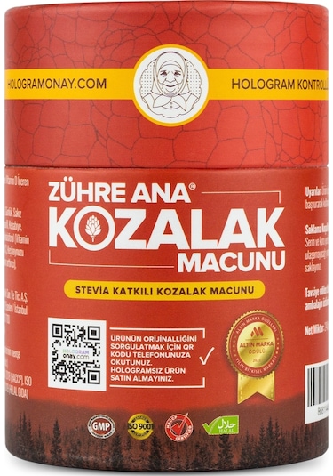 Zühre Ana Diyabetik Kozalak Macunu Çam Kozalağı Macunu Hologramlı Ürün 240 ML