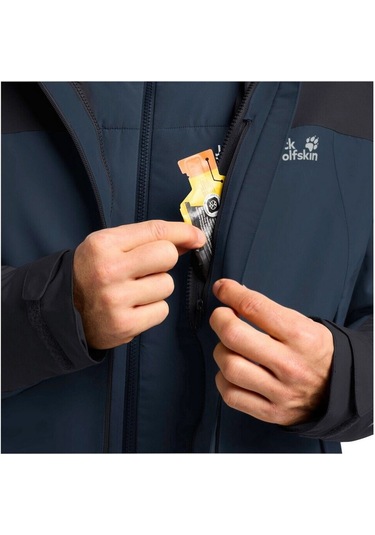 Jack Wolfskin Jack Wolfskın Wıld Places 3ın1 Jkt M Erkek Midnight Sky Outdoor Ceketi A65257-c0412 Lacivert