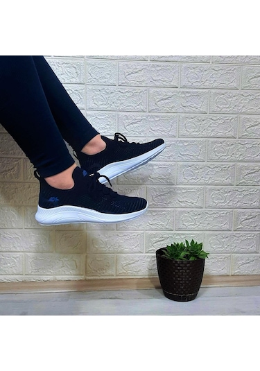 M.p 1501 Lacivert Fuspetli Rahat Ve Hafif Bayan Spor Ayakkabı 001