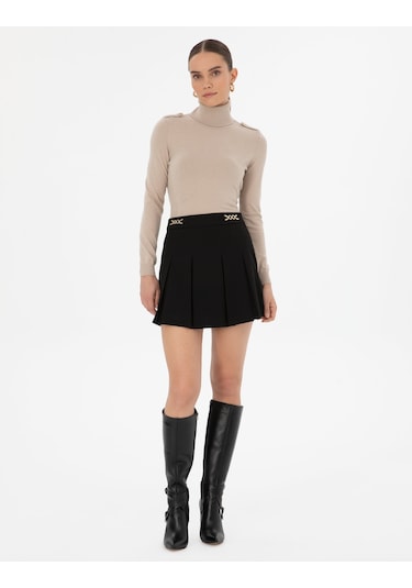 Pierre Cardin Kadın Siyah Etek Dokuma 50314118-vr046 Siyah Pierre Cardin Kadın Siyah Etek Dokuma 50314118-vr046 Siyah