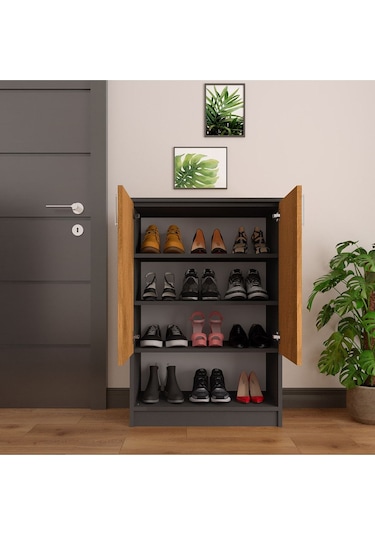 Antrasit & Petra Ayakkabılık A-09 Çok Renkli