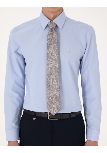 Pierre Cardin Erkek Mavi Gömlek Basic 50316734-vr036 Mavi