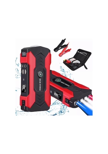 28000mah 12v General Motors Acil Marş Güç Marşı Dijital Ekranlı/dijital Ekransız