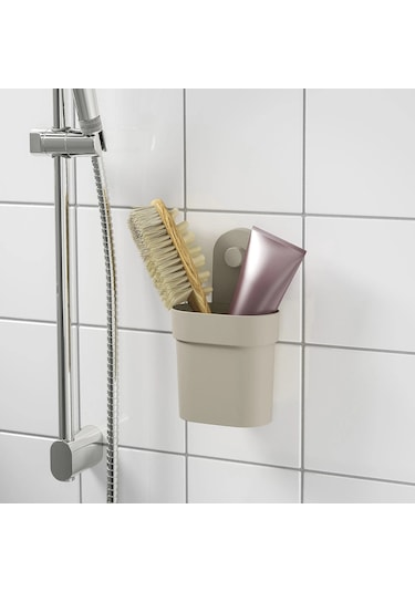 Ikea Öbonäs Vantuzlu Kutu 10 Cm Bej