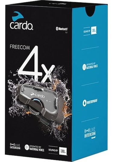 Cardo Freecom 4x Bluetooth Ve Intercom Tekli Paket