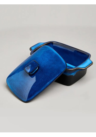 Agness Kaplamalı 250 Ml Fırın Kabı "reactıve Blue" 451852848 Mavi