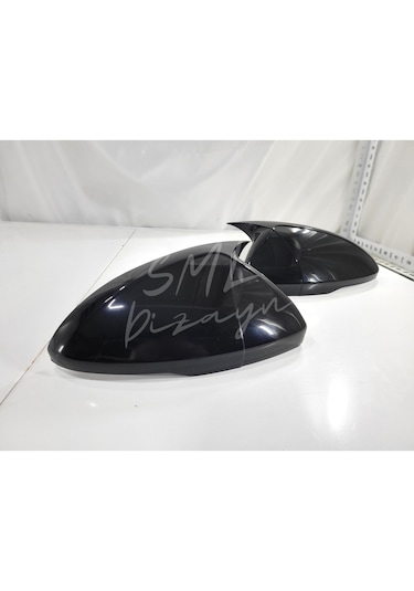 Opel Astra K 2015-2022 Yarasa Ayna Kapağı (Plastik) Piano Black
