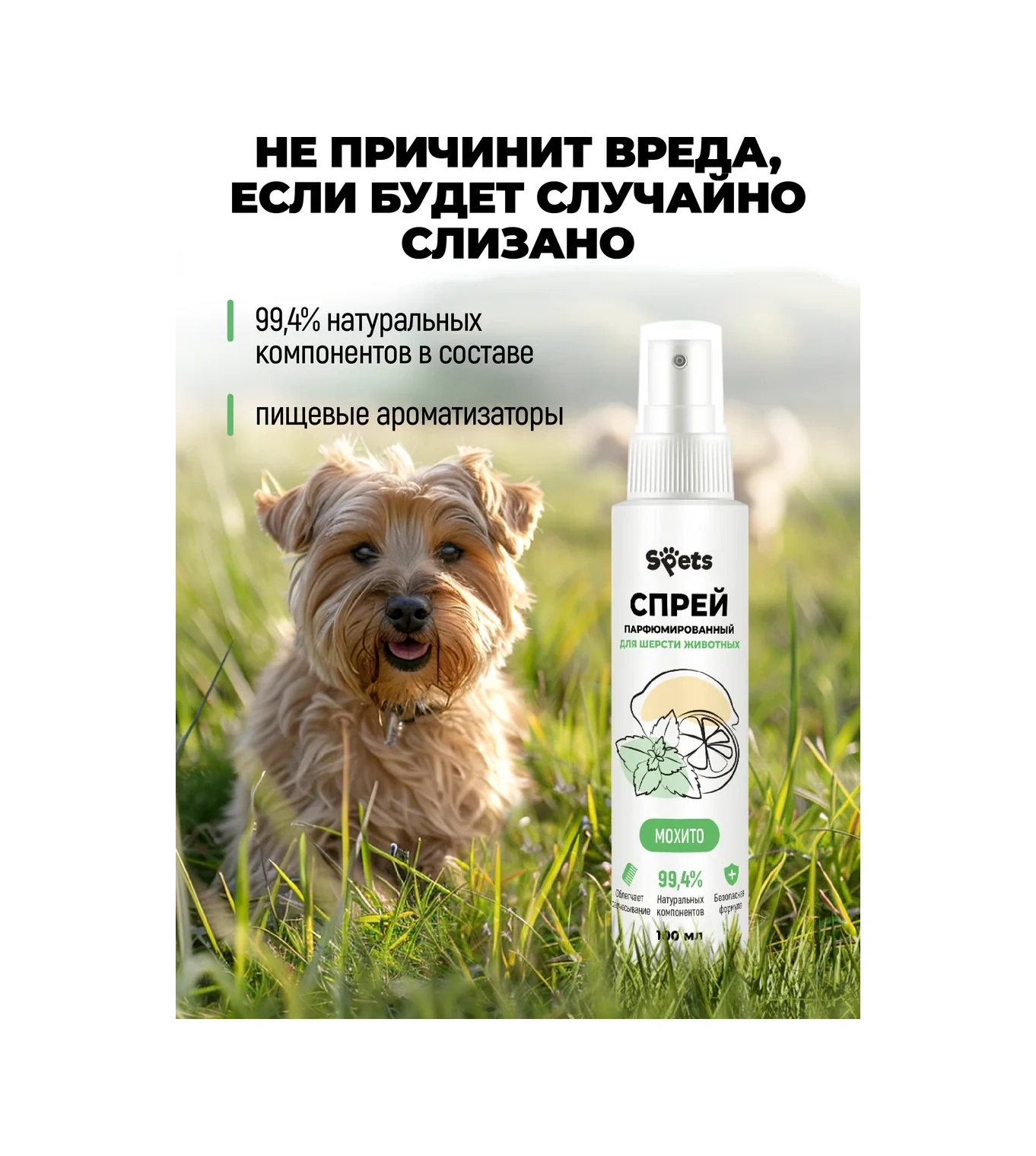 Spets Köpekler Ve Kediler İçin Parfümlü Sprey 100ml 395942171