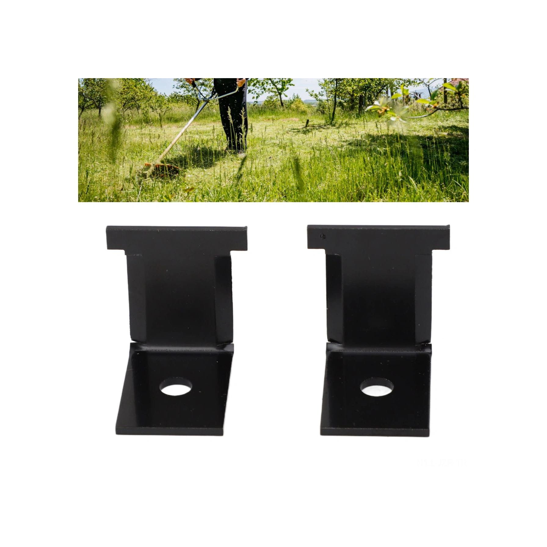 Geeroyoo 2 Adet Karbon Çelik Trimmer Bıçağı - Verimli Çim Kesimi, Dayanıklı Ve Güvenli Kullanım, Ev Ve Ticari Çim Bakımı