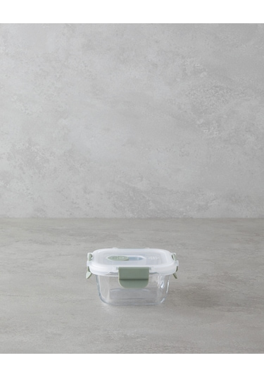 English Home Mila Borosilikat Saklama Kabı 320 Ml Yeşil Yeşil