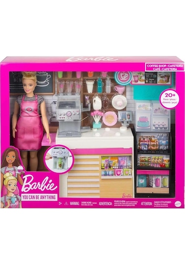 Barbie'Nin Kahve Dükkanı Oyun Seti