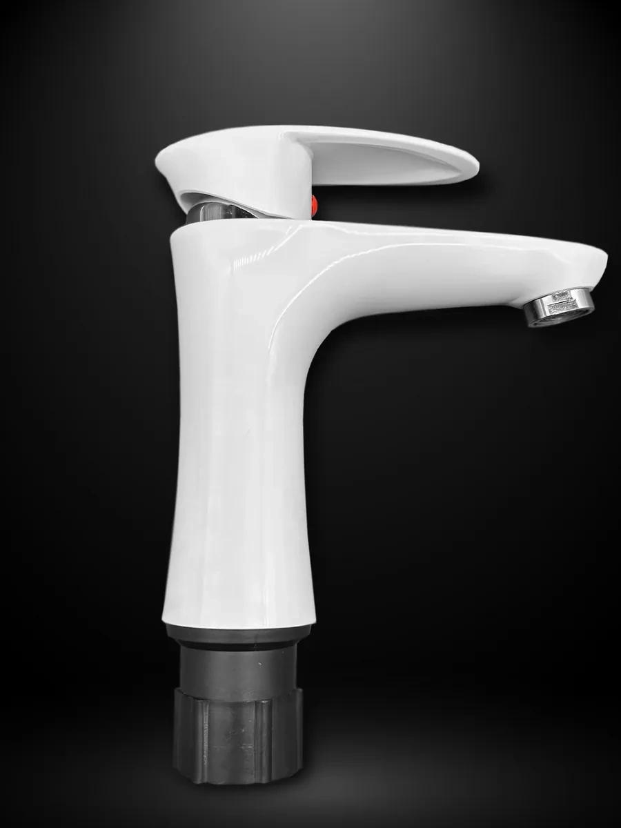 Brımıx Beyaz Lavabo Ve El Yıkama Lavabosu İçin Batarya 232187877 Beyaz