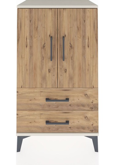 Hyperion Komodin 2 Raflı 2 Çekmeceli 2 Kapaklı 60x44x106 Ayta... Aytaşı