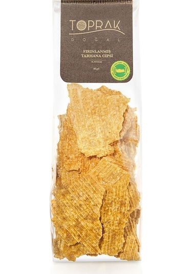 Toprak Doğal Kahramanmaraş Fırınlanmış Tarhana Cipsi 80 G