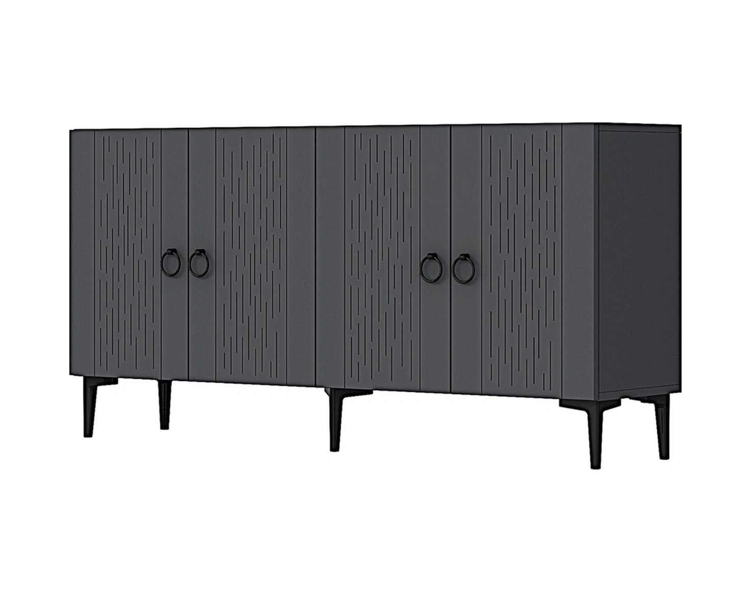 Ka1515a Raın150 Konsol, Kahve Köşesi, Tv Sehpası Antrasit 150cm Antrasit