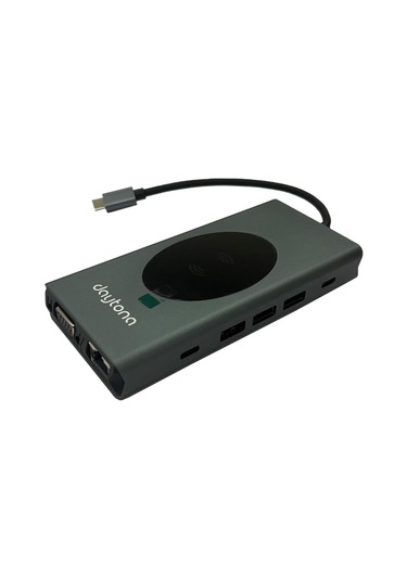 Daytona W13 13'lü Usb C Hub Tip-c+hdtv+2usb3.0+ Vga+sd+tf