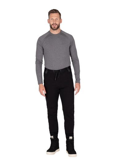 Knox Shield Jogger Aaa Korumalı Motosiklet Pantolonu Siyah