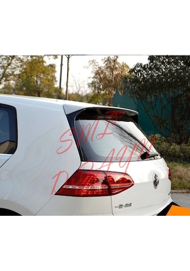 Golf 7 - 7.5 Spoiler Çıtası Parlak Siyah İthal Ürün Yan Çıta