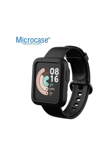 Microcase Xiaomi Mi Watch Lite Önü Açık Tasarım Silikon Kılıf