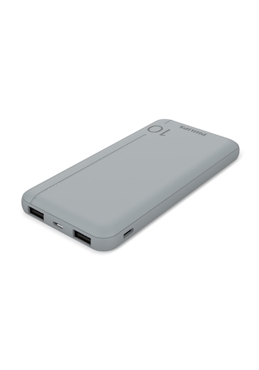 Philips Dlp2810cv/00 10.000 Mah Powerbank 2xusb-a, 1xusb-c, Gümüş
